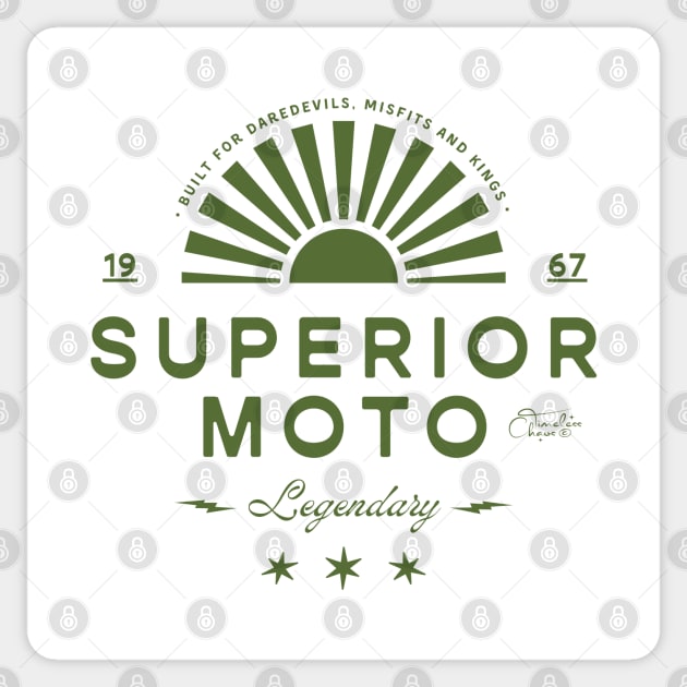 Superior Moto Sticker by Timeless Chaos